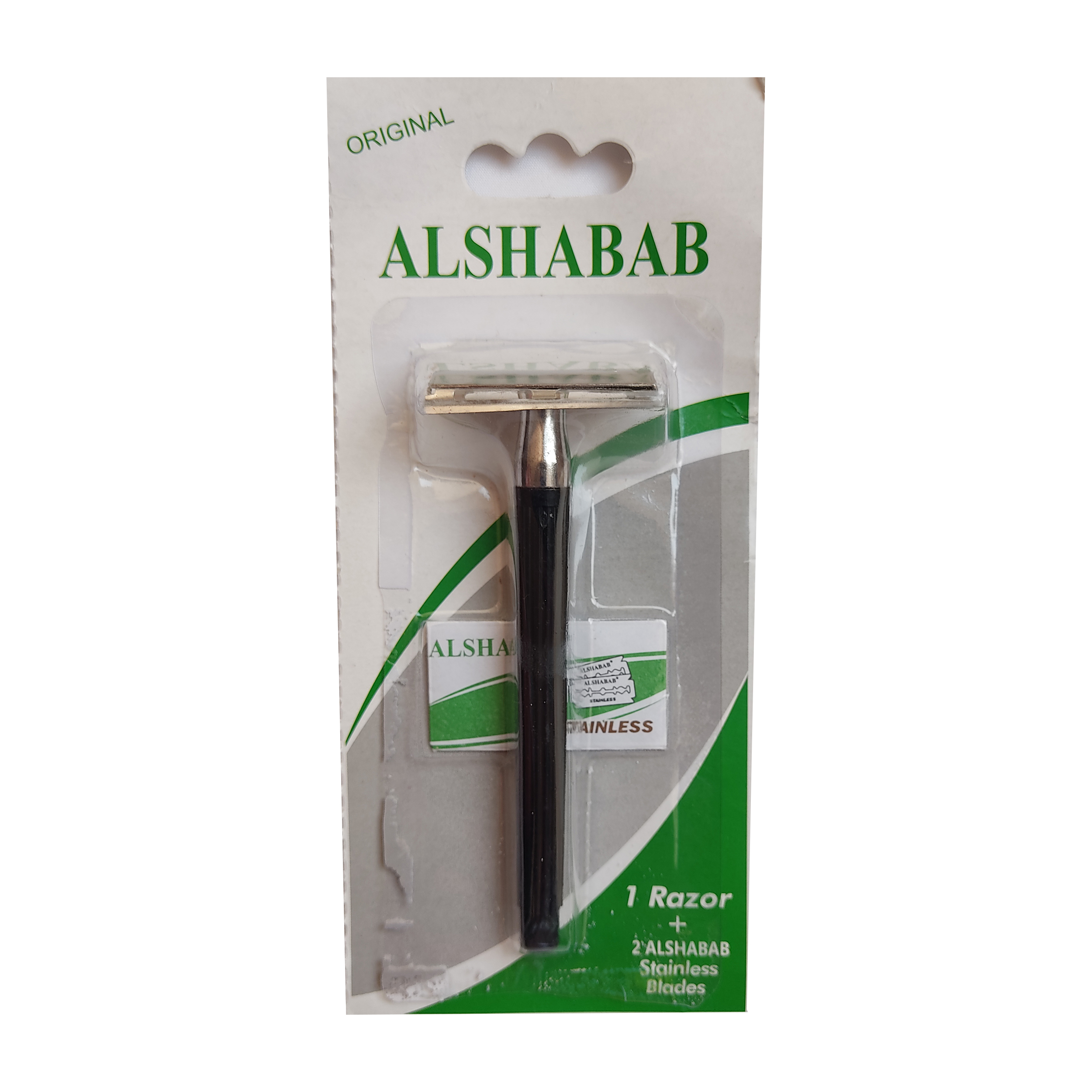 خود تراش الشباب مدل SH1 به همراه تیغ یدک تیغ و یدک اصلاح طلایی