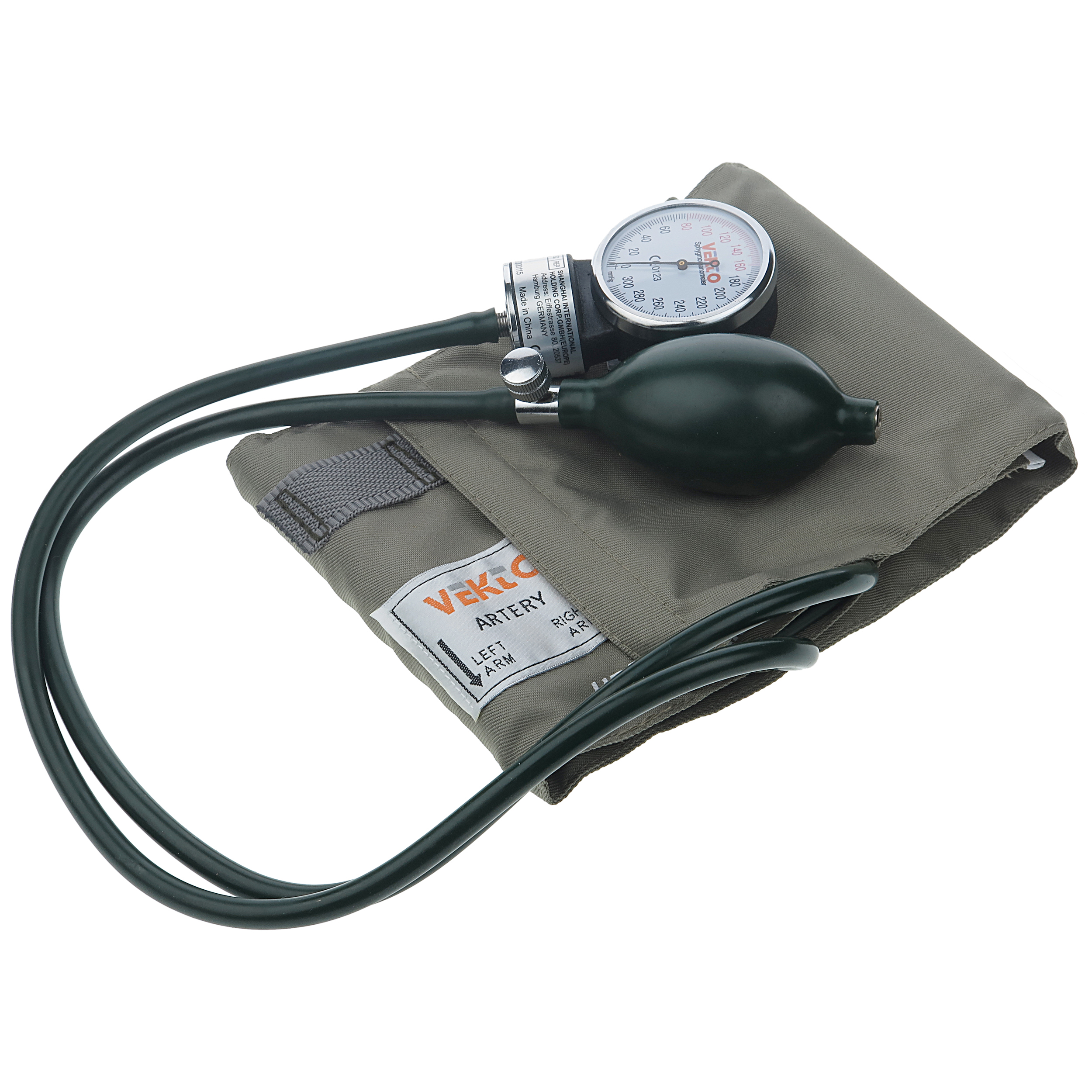 فشارسنج عقربه ای وکتو مدل HS-20A فشار سنج طلایی