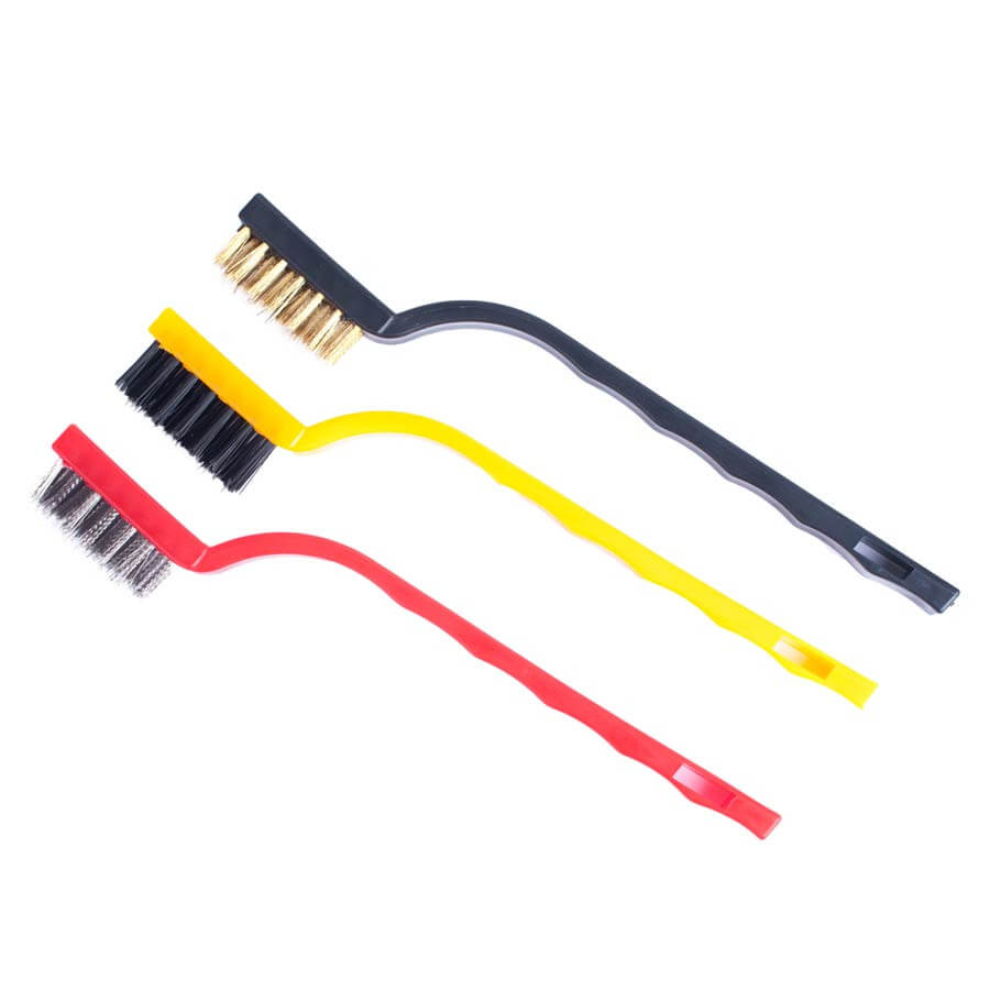 ست برس فرز شور دندانپزشکی مدل 3PC بسته 3 عددی تجهیزات دندان پزشکی طلایی