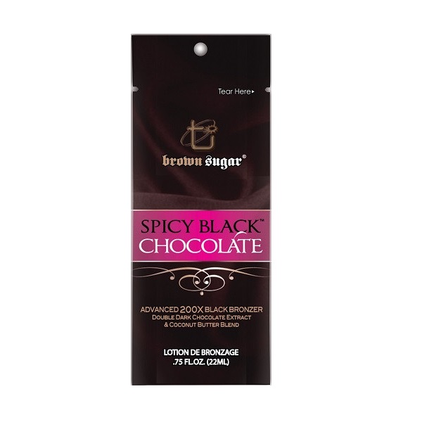 لوسیون سولاریوم براون شوگر مدل spicy chocolate حجم 22 میلی لیتر روغن آفتاب طلایی