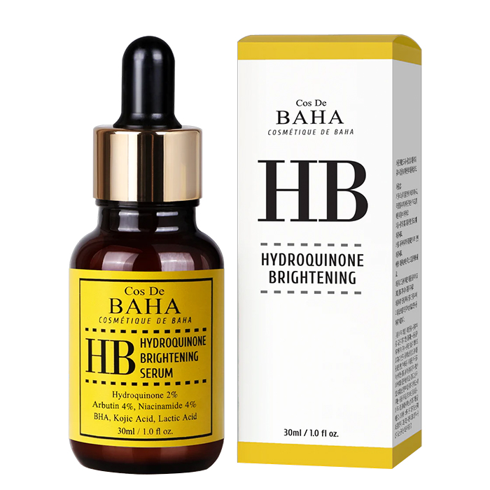 سرم ضد لک کاز دی باها مدل HYDROQUINONE حجم 30 میلی لیتر کرم ضد لک طلایی