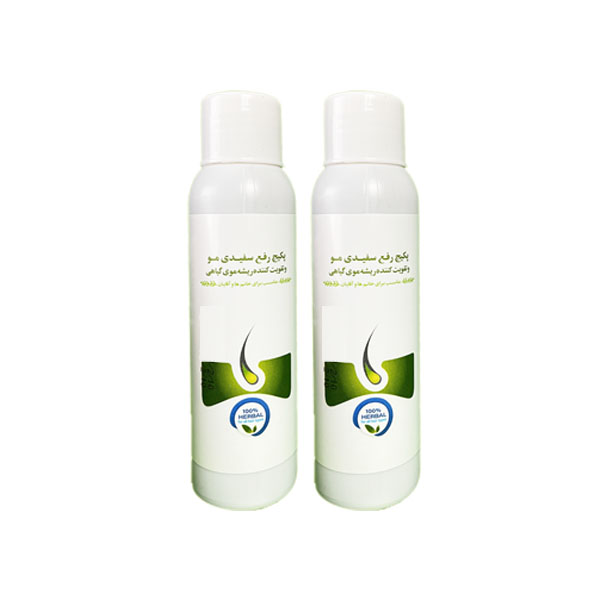 تونیک تقویت کننده مو روژنا کد 01 حجم 90 میلی‌لیتر بسته 2 عددی تقویت کننده مو طلایی