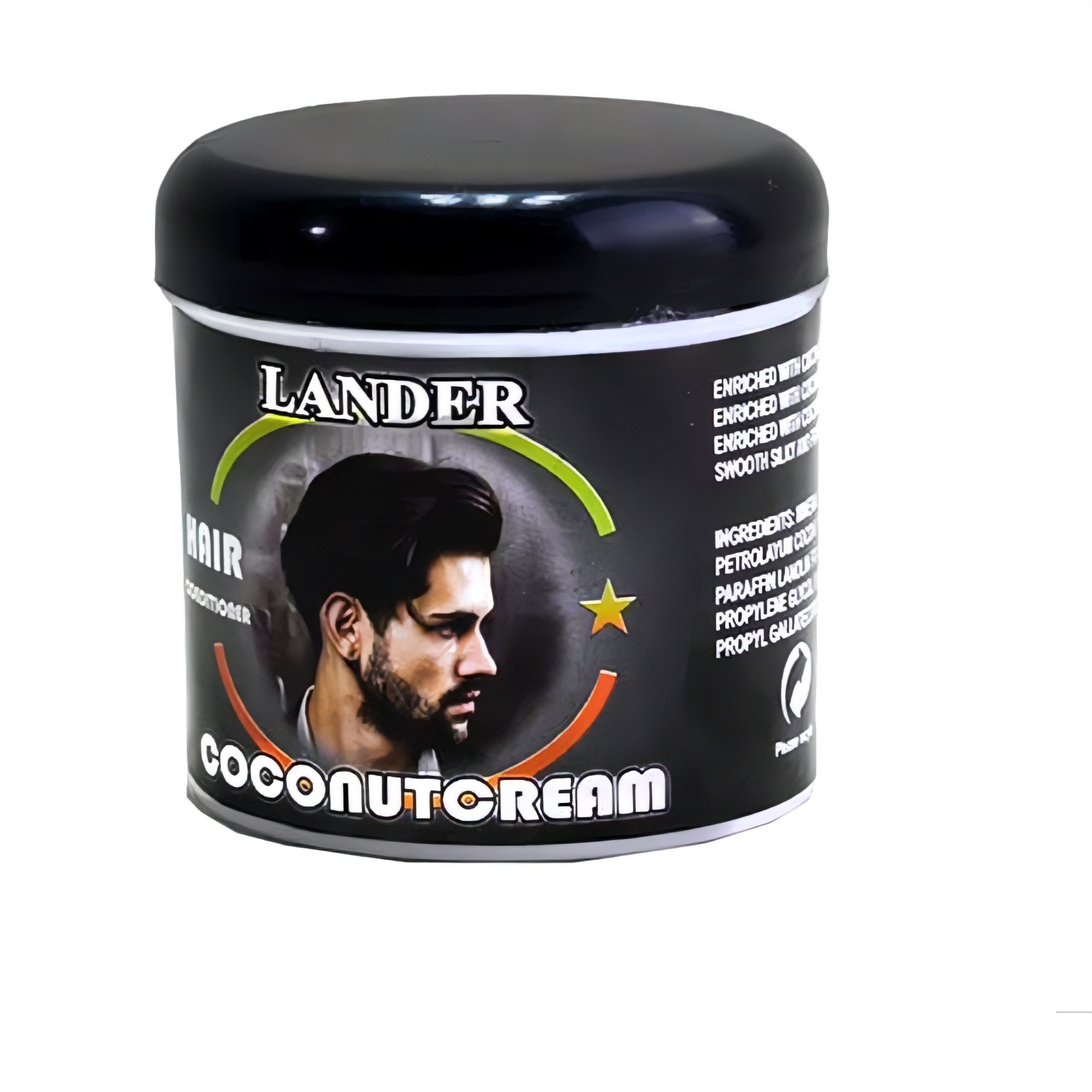 واکس مو لندر مدل coconutcream حجم 108 میلی لیتر واکس مو طلایی