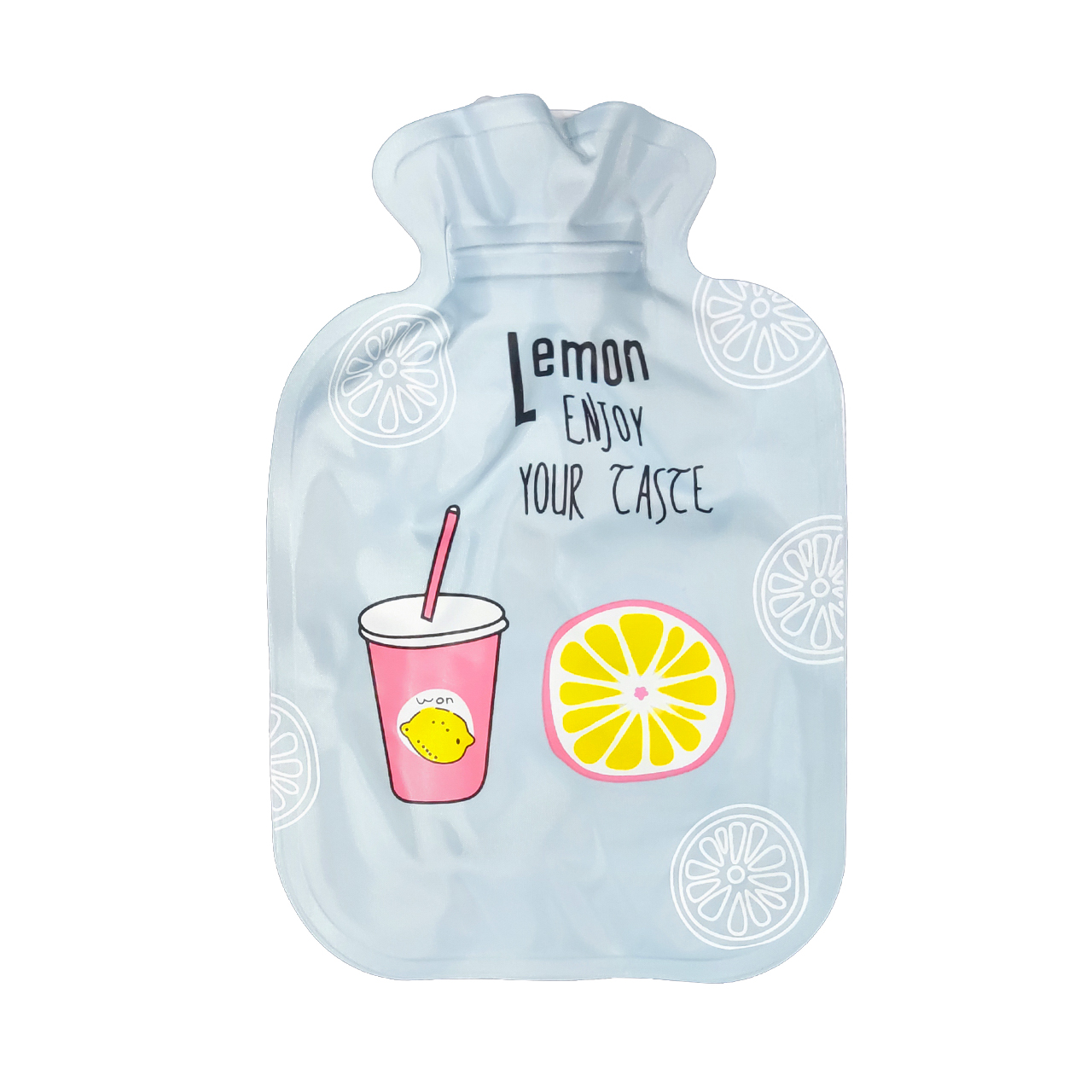 کیسه آب گرم کودک مدل lemon کد 302 پد و کیسه آب گرم طلایی