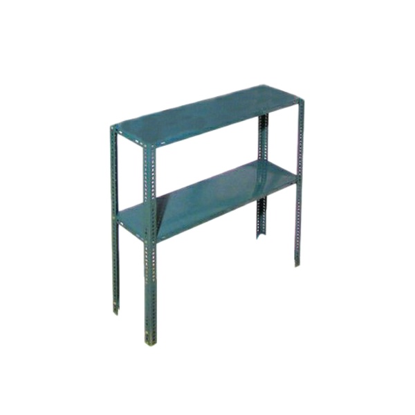 قفسه مدل پیچی 2 طبقه سایز 95×40 سانتیمتر کمد فایل و قفسه اداری طلایی