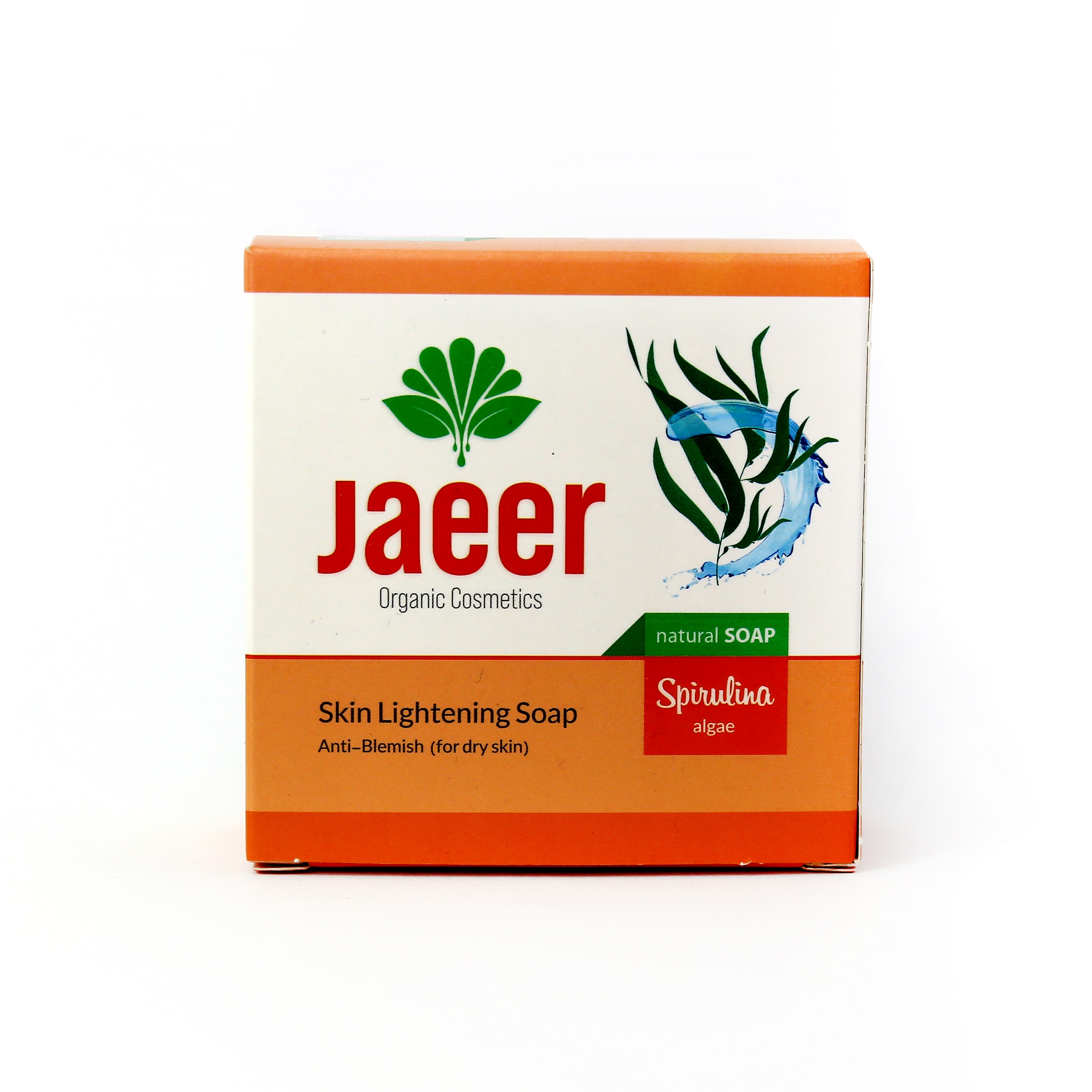 صابون ضدلک و روشن کننده ژائیر مدل جلبک اسپیرولینا وزن 90 گرم صابون شستشو طلایی