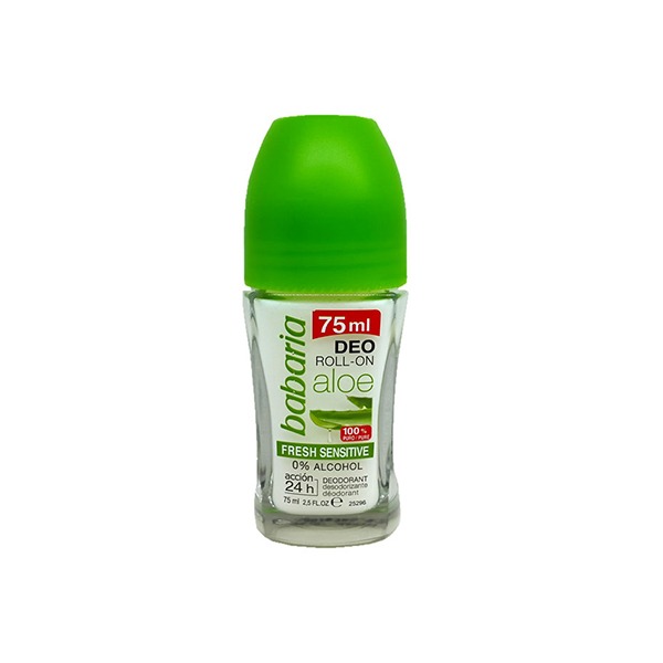 رول ضد تعریق باباریا مدل FRESH SENSITIVE حجم 75 میلی لیتر رول ضد تعریق طلایی