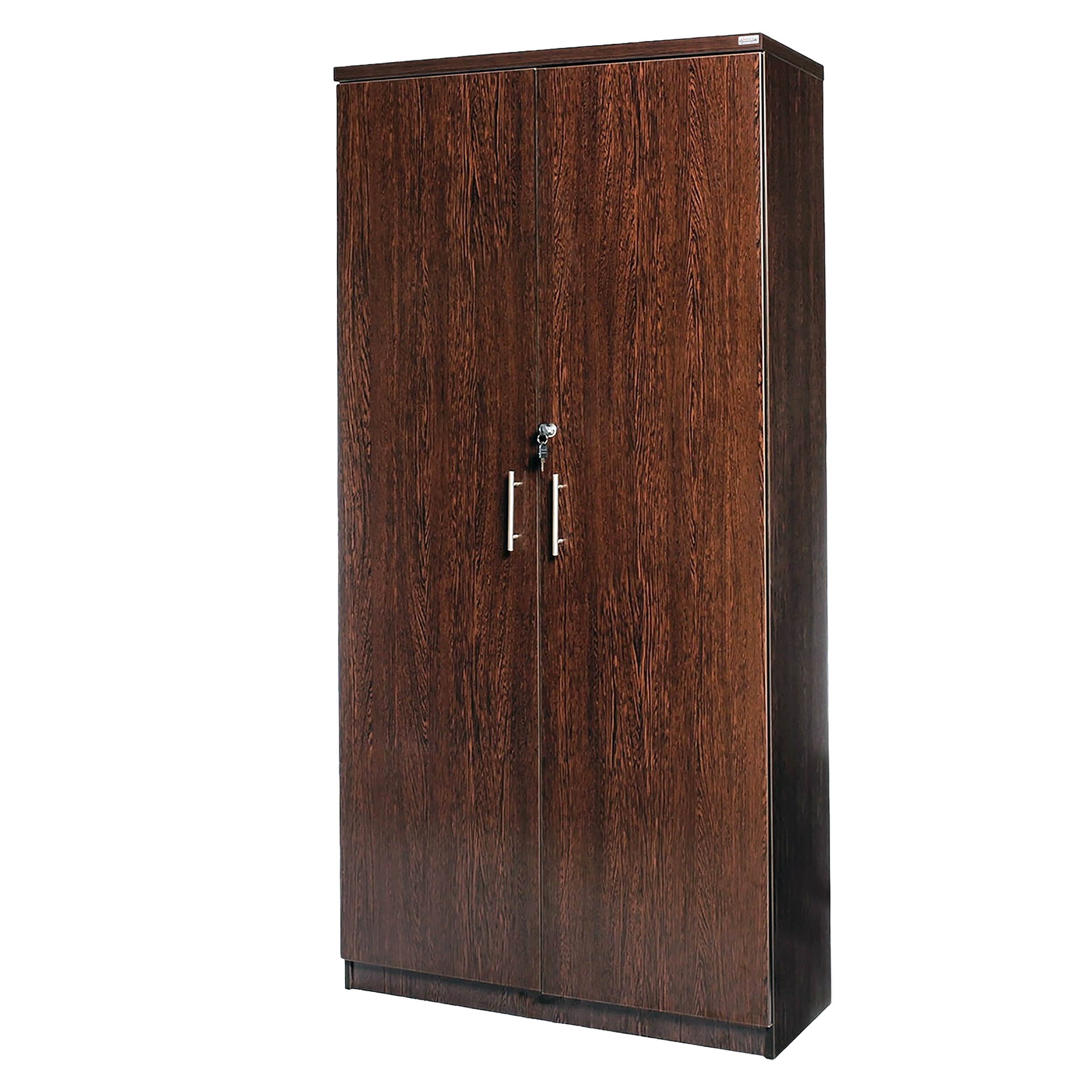 کتابخانه هیراد مدل K107-MDF کمد فایل و قفسه اداری طلایی