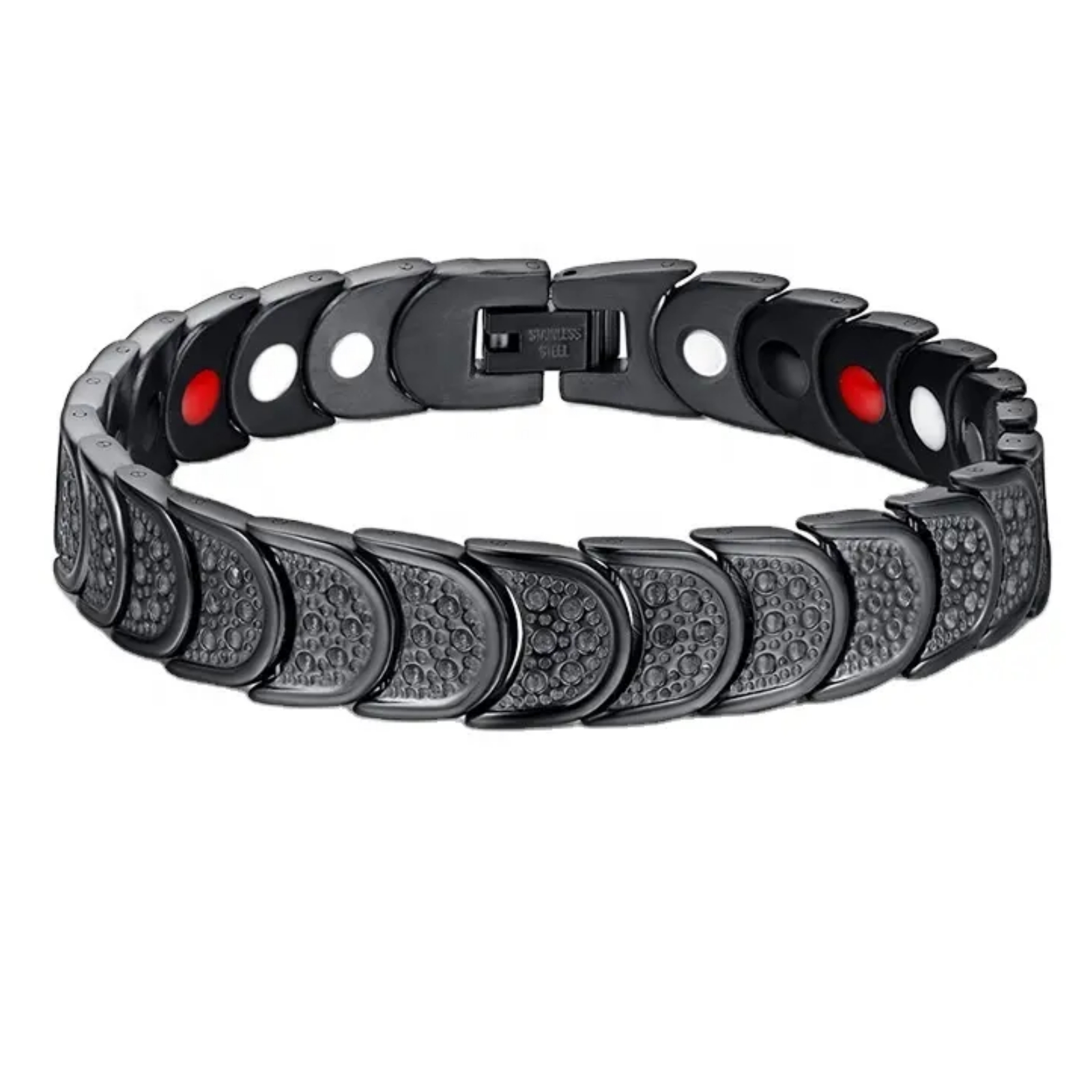 دستبند مغناطیسی مدل scale bck کد x33 مکمل تجهیزات پزشکی طلایی