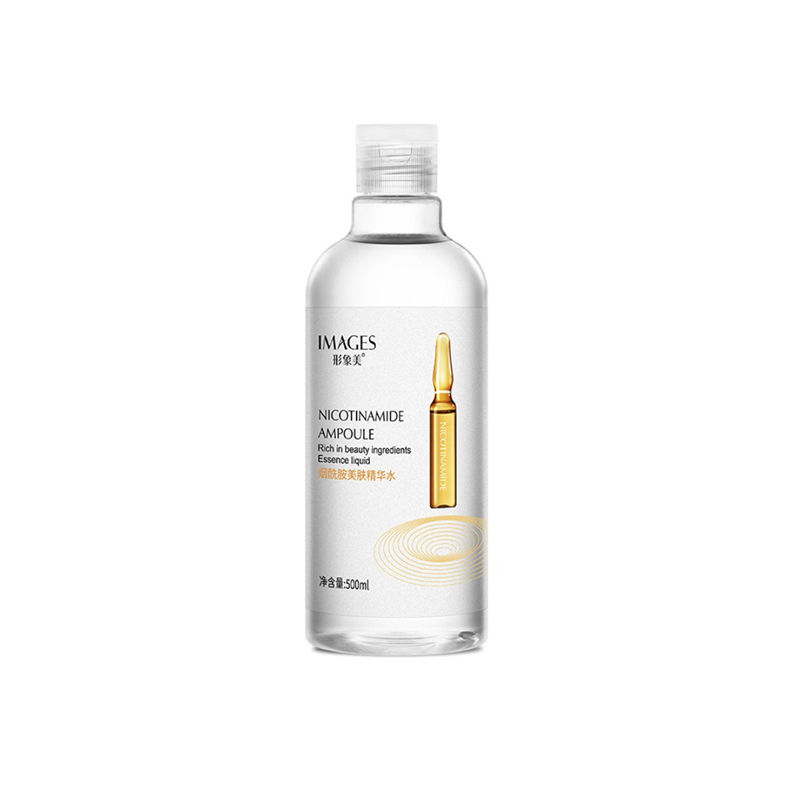 تونر صورت ایمجز مدل Nicotinamide ampoule حجم 300 میلی لیتر تونر طلایی