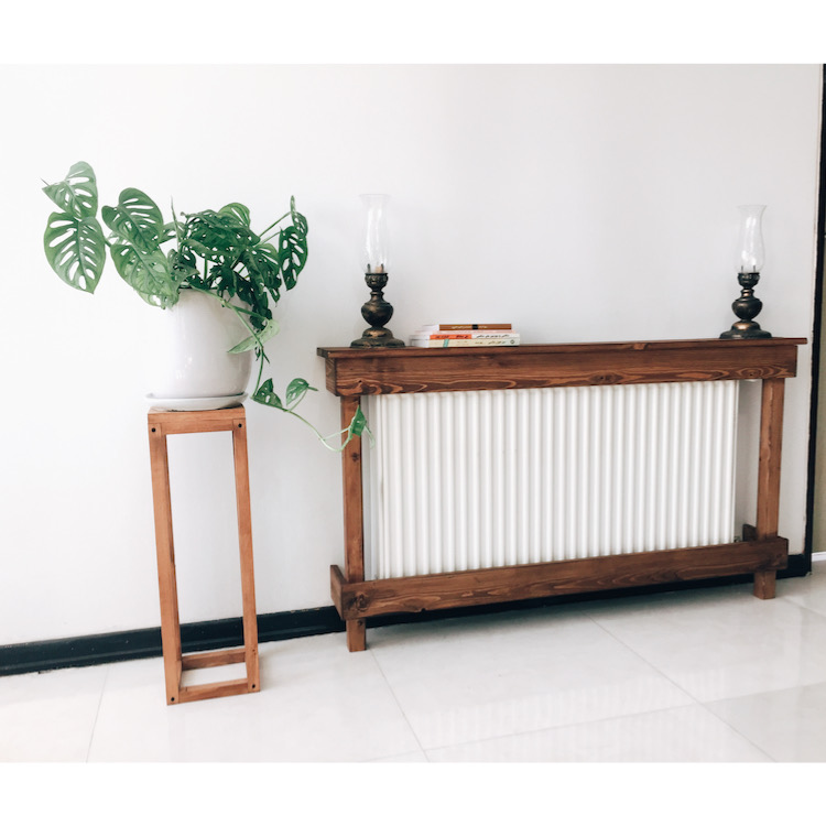 کنسول روستیک دکور مدل S404 کنسول طلایی