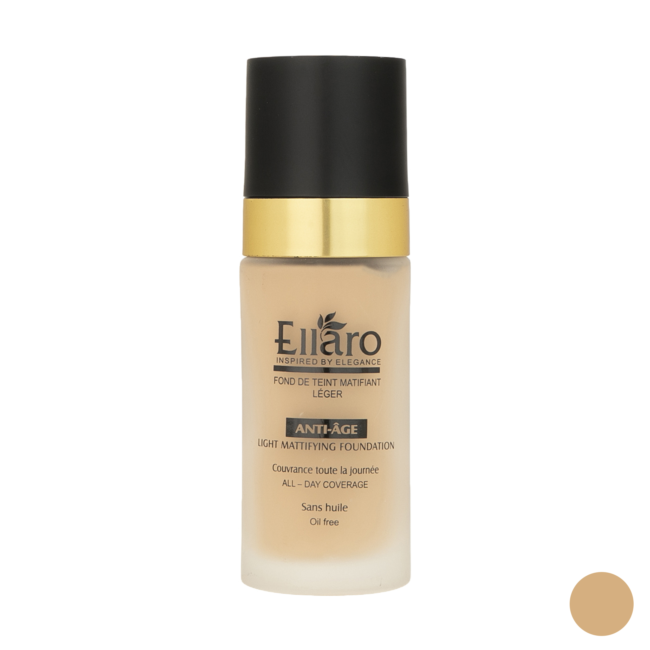 کرم پودر الارو سری Anti Age مدل Sunny Beige شماره 04 حجم 30 میلی لیتر کرم پودر طلایی