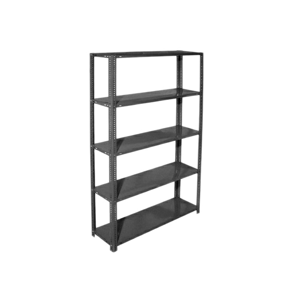 قفسه مدل پیچی 5 طبقه سایز 80×40 سانتیمتر کمد فایل و قفسه اداری طلایی