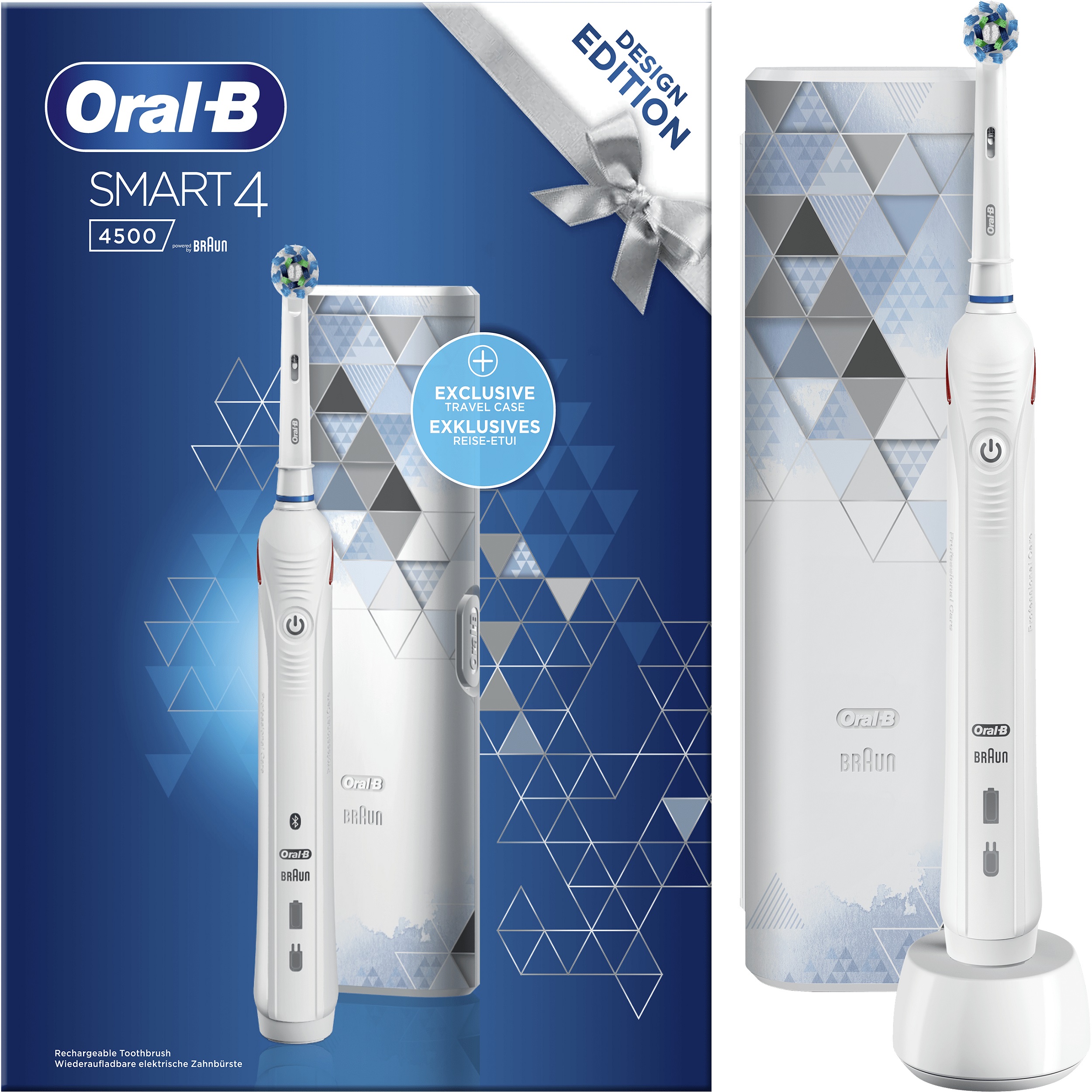 مسواک برقی اورال-بی مدل SMART 4 4500 Design Edition مسواک برقی طلایی