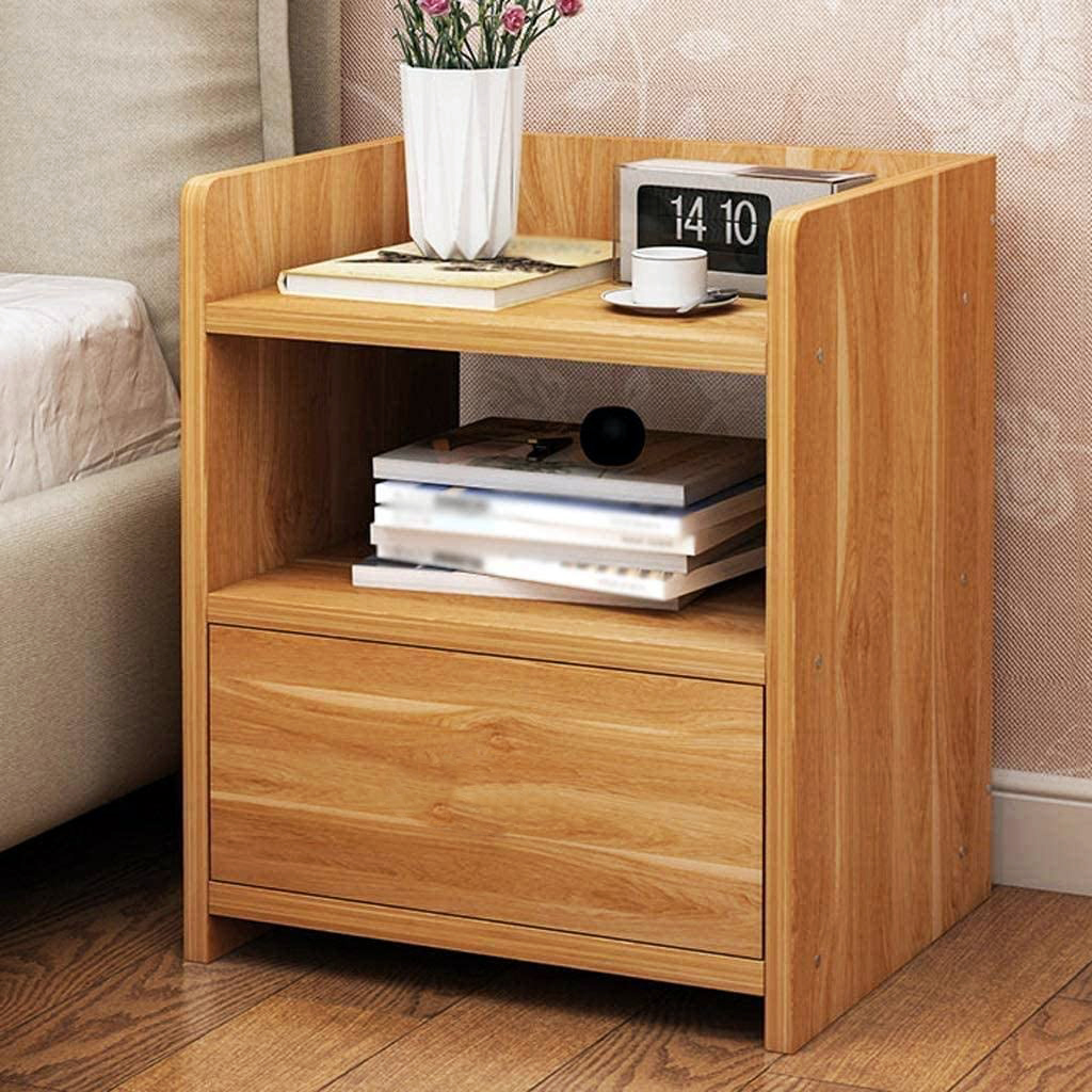میز پاتختی مدل  DLF47M میز و دراور طلایی