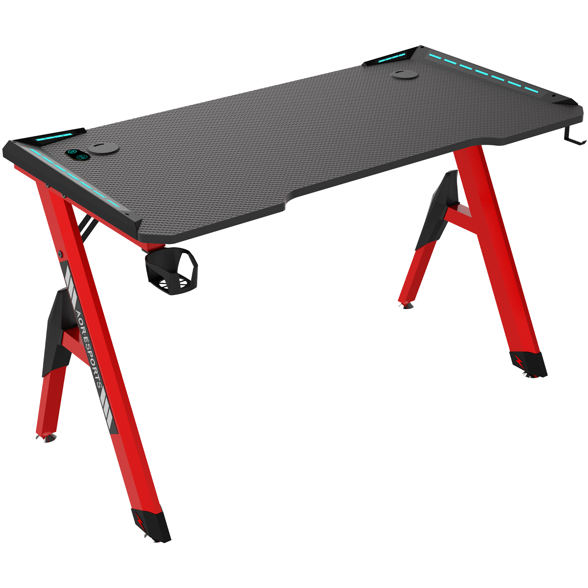 میز کامپیوتر مدل Samurai H1 Gaming Desk میز اداری طلایی