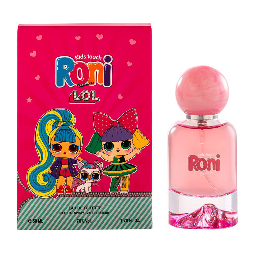 ادوتویلت کودک رونی بیوتی مدل LOL حجم 50 میلی لیتر عطر و ادکلن کودکان طلایی