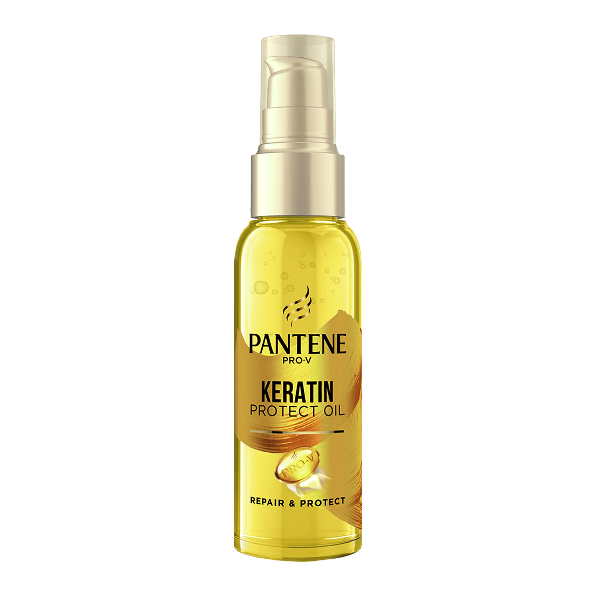روغن مو پنتن مدل Keratin Protect حجم 100 میلی لیتر روغن مو طلایی